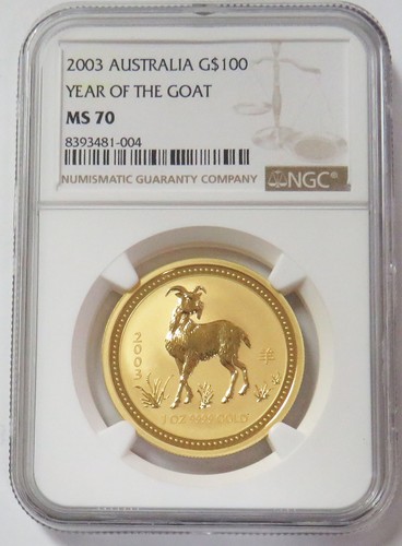 2003 oro australia 100 - australia, $100
