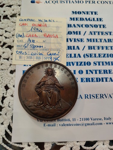 Medaglia 1894 confraternita - 1894, di