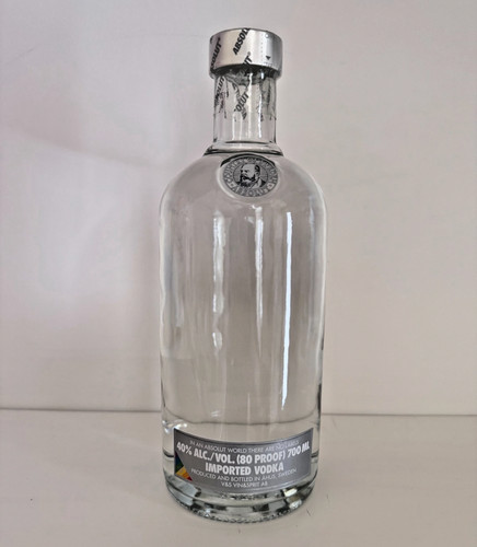 Absolut vodka label - no,