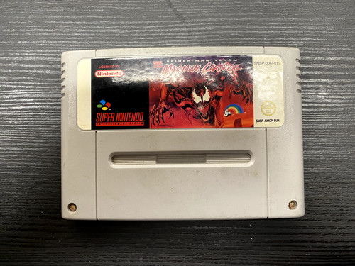 Maximum carnage super nintendo - maximum,
