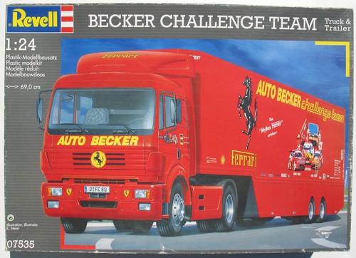 Revell 07535 mercedes camion - mercedes,