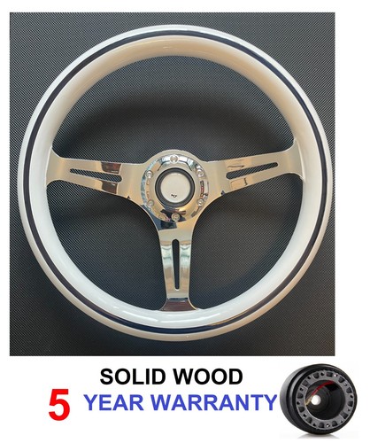 Volante legno con kit - legno,