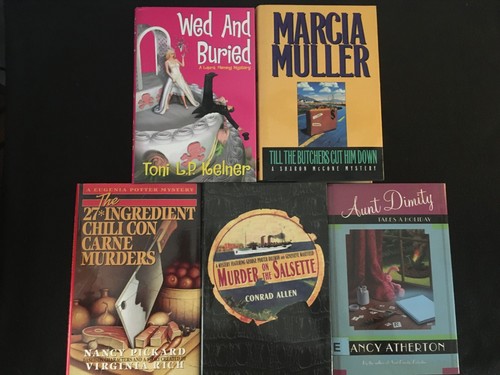 Hardcover mystery novels - 5,