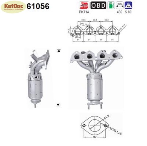 Catalizzatore hyundai - catalizzatore,