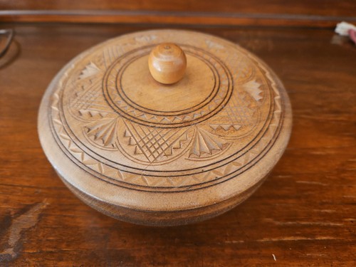 Scatola vintage legno - in,