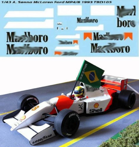 Decals per mclaren ford - decals,