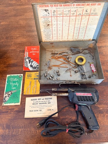 Kit pistola saldante vintage