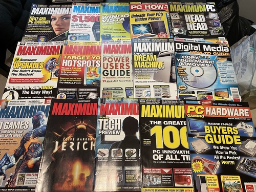 Lot maximum pc magazine - pc,