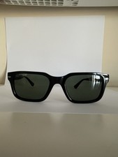 Persol PO3272S 53mm Occhiali da Sole con Montatura Nera e Lenti Verdi