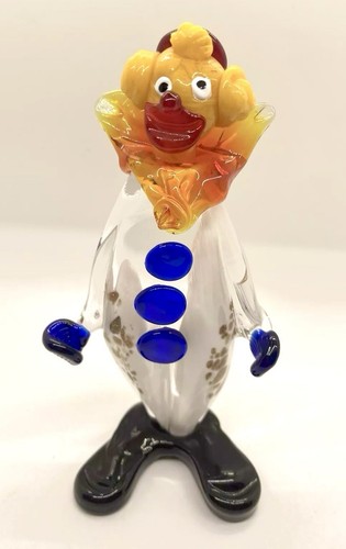 Figurina clown murano - figurina, di