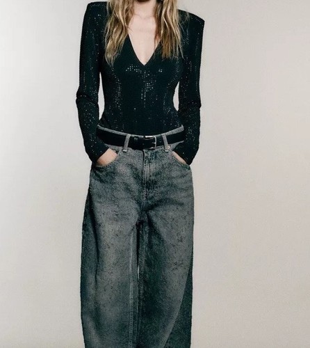 Body zara spalle larghe - body,