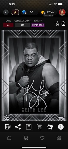 Digital topps wwe - wwe, slam