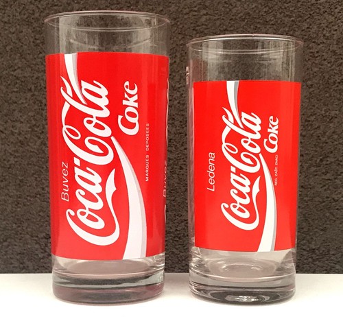 Coca cola bicchieri - coca-cola, vintage