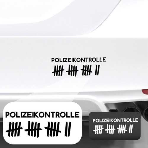 Adesivo decorativo polizia - adesivo,