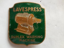 large badge Lavespress laundry machines 40x50mm