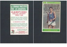 Figurina Campioni dello Sport Panini 1967-68 N.37 Visini Nuova da Bustina ▓