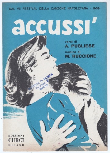 Spartito accussi mario - accussi',