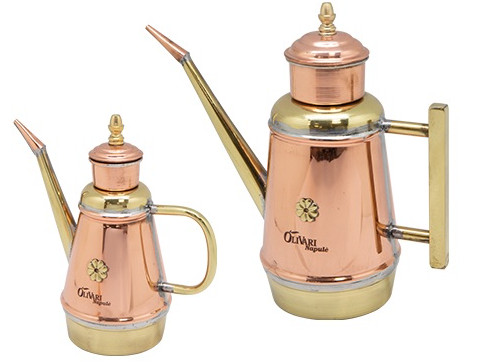 Oliera rame ottone - oliera, e