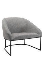 Poltrona relax poltrona imbottita poltrona lounge Topstar poltrona cocktail Smiley grigia nuova