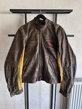 GIACCA PELLE MARRONE VINTAGE
