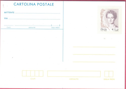 C249 cartolina postale - c249,