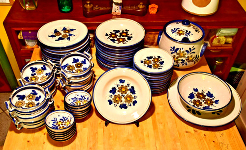 Servizio piatti ceramica - piatti,