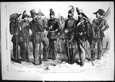 Vecchia Stampa Cavalleria