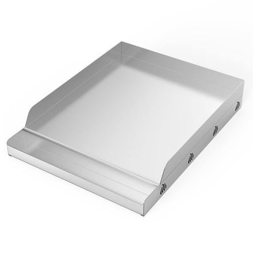 Piastra barbecue acciaio inox - piastra,