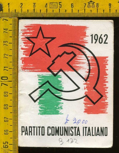 Tessera politica partito - politica,