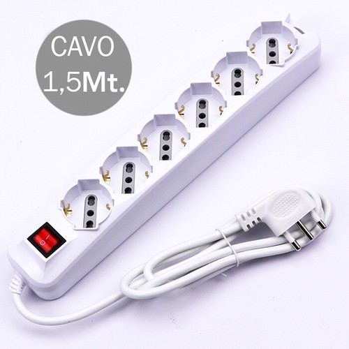 Tac multipresa elettrica - v-tac,