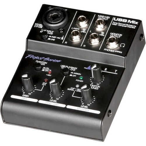 Mixer canali art usb - mixer,