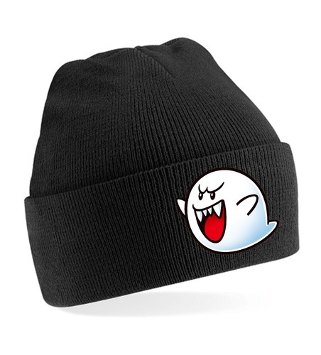 Mario boo beanie cappello - boo,