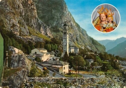 Cartolina valle spluga - cartolina,