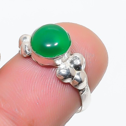 Anello onice verde forma - in,