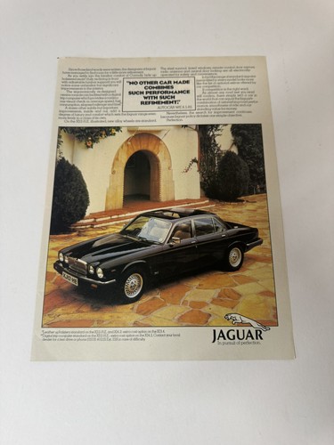 Original vintage 1982 jaguar - vintage,