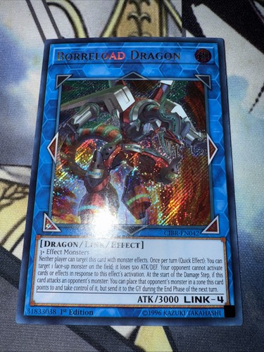 Tcg borreload dragon - yu-gi-oh!,