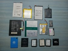 Stock n.17 batterie ultrabook, tablet e cellulari - Non funzionanti per ricambi