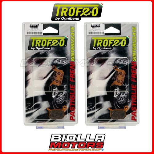 Kit pastiglie freno trofeo - pastiglie,