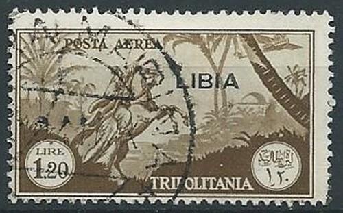 1940 libya used airmail - used,