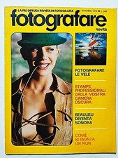 FOTOGRAFARE 10 OTTOBRE 1974