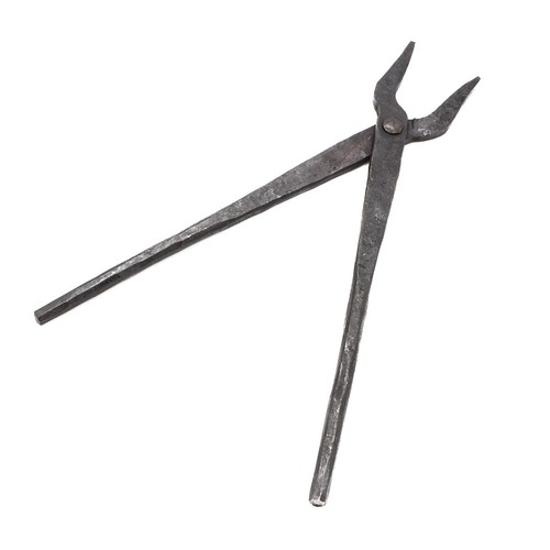 Pinza medievale forgiata con - forgiata,