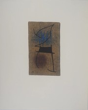 Joan MIRO : Femme en bleu
