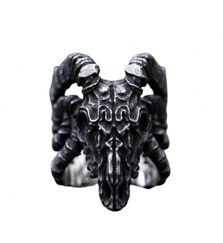 Anello capra teschio - , gotico