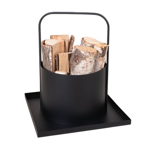 Base per cestini legno o - base, in