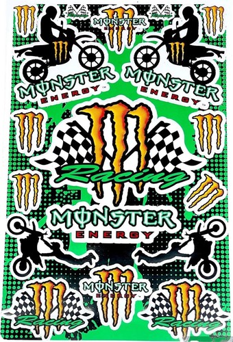 Kit adesivi monster energy - adesivi,