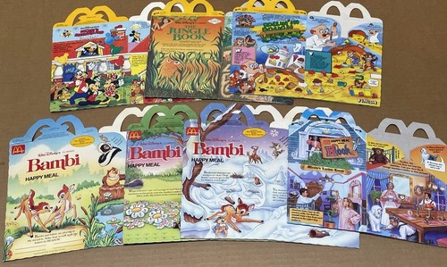Scatole happy meal vintage - scatole,