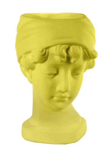 Vaso testa donna - donna, dea