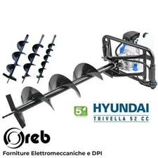 Trivella Mototrivella trivellatrice motore a scoppio benzina 2T Hyundai 35180