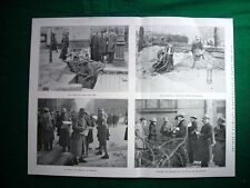 Nel 1920 Berlino echi colpo di Stato Kapp e Luttwitz trincea in mezzo alla città