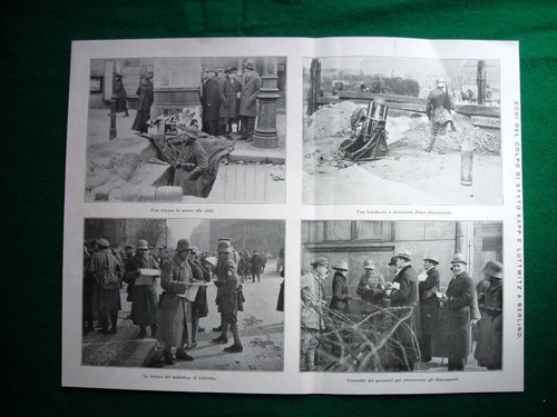Nel 1920 berlino echi colpo - colpo, di